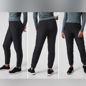 New without tag - ATHLETA Brooklyn Lined Jogger Pant Black Size 14P Black